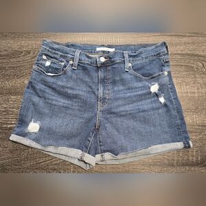 Women's Levi's Mid Length Jean Shorts
